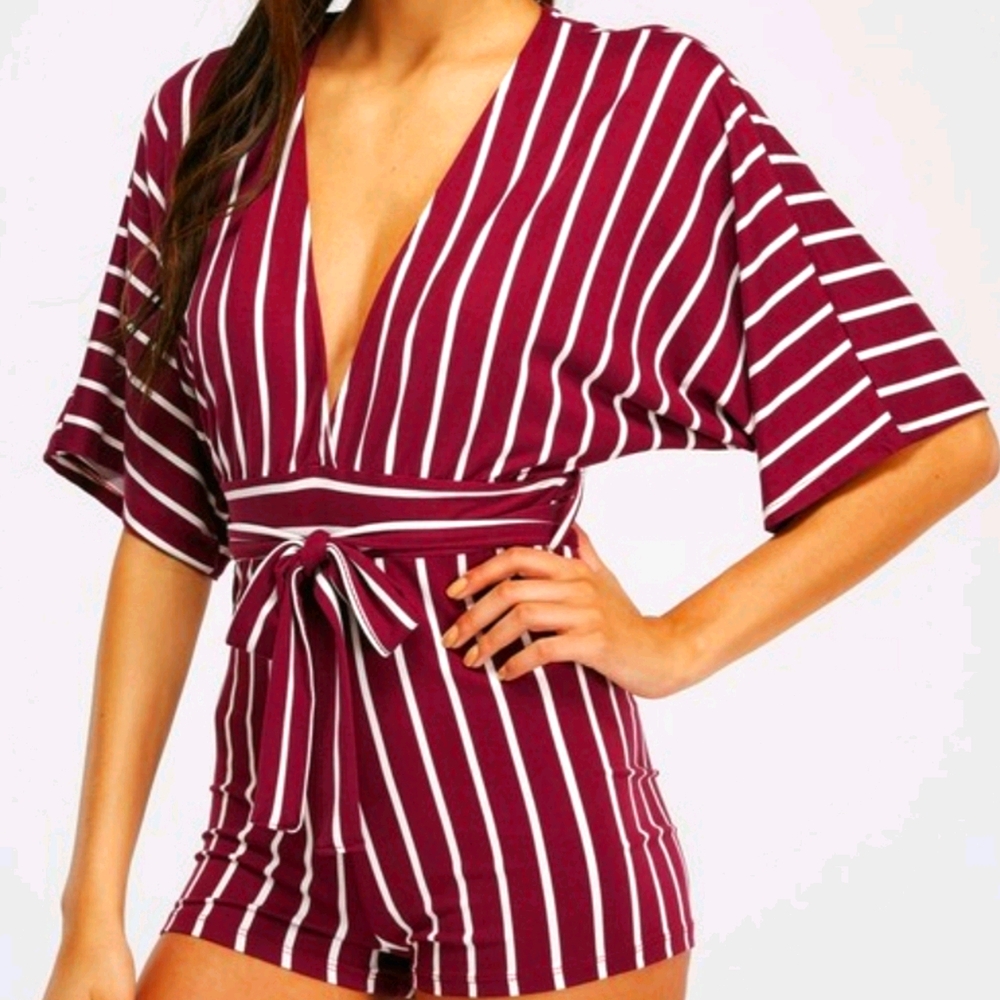 Striped Romper